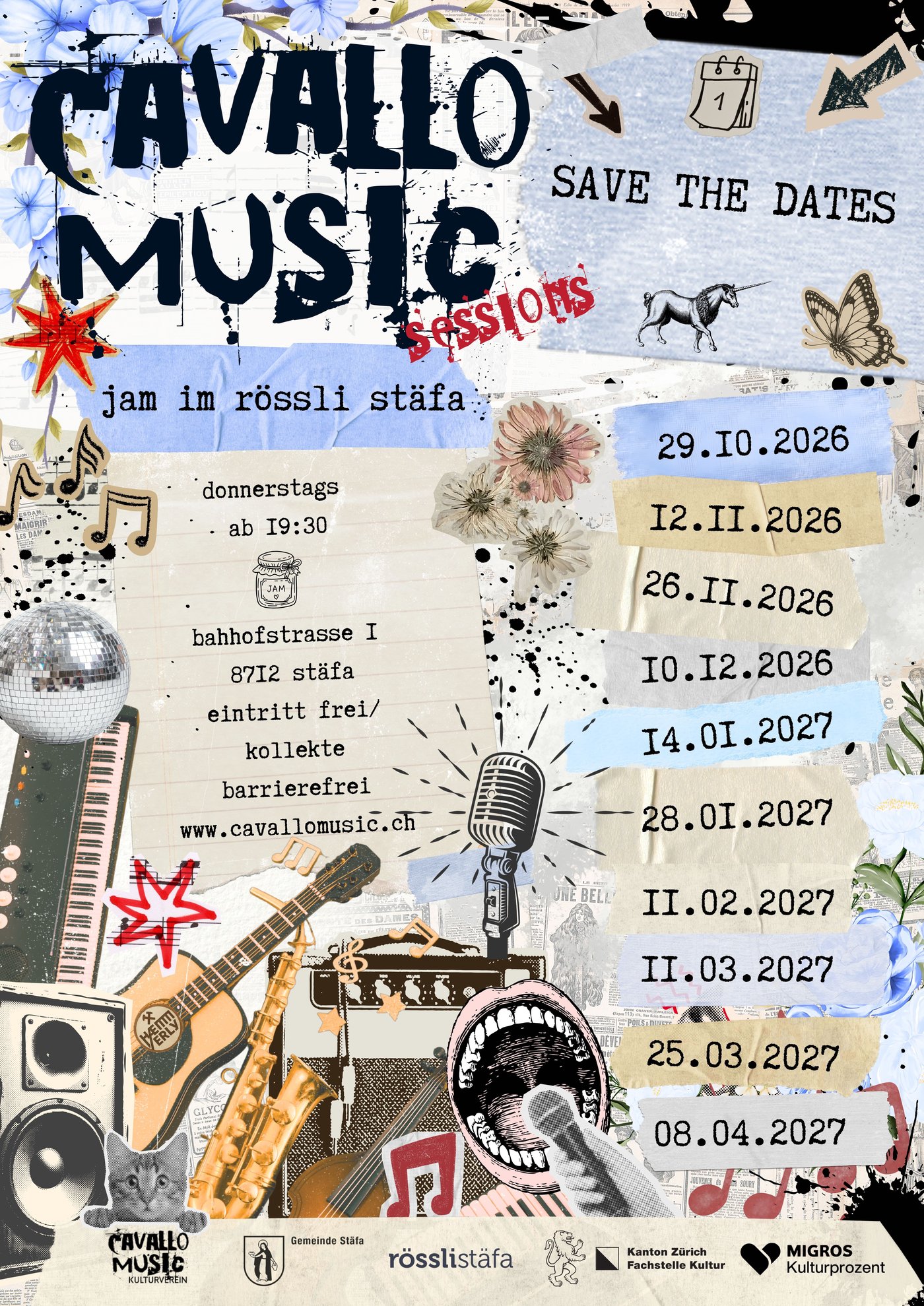 14. Cavallo Music Saison Flyer